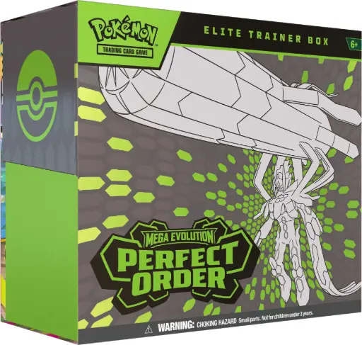 [POK1010372111] Pokémon - Mega Evolution 3: Perfect Order - Elite Trainer Box