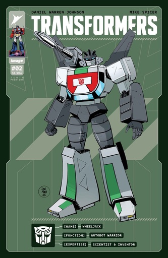 [NOV255247] Transformers #2 (10th Printing Cover J Dan Mora & Andres Juarez)