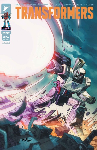 [NOV255248] Transformers #24 (3rd Printing)