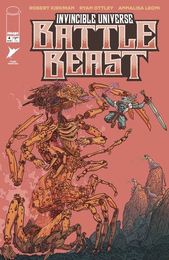 [DEC255064] Invincible Universe: Battle Beast #4 (3rd Printing)