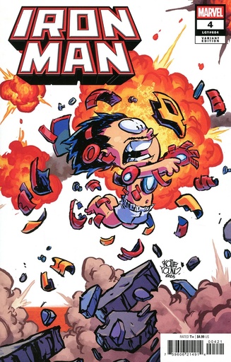 [FEB260130] Iron Man #4 (Skottie Young 4-Part Connecting Variant)