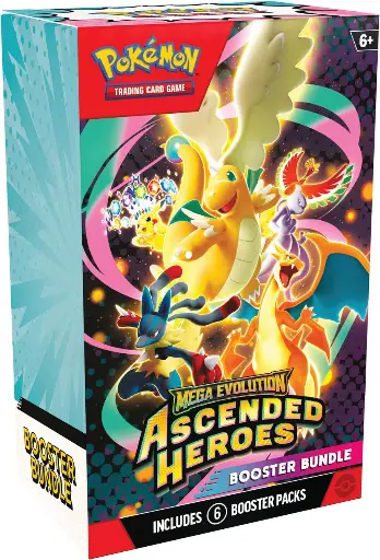 [POK1010311114] Pokémon - Mega Evolution 2.5: Ascended Heroes Booster Bundle (6 packs)