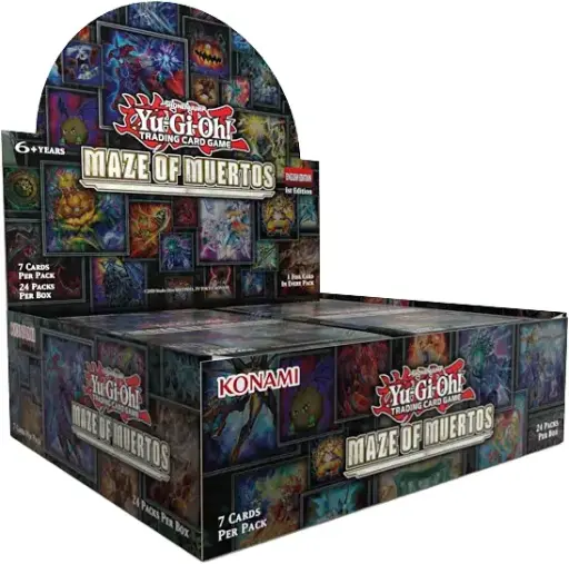 [KON94140] Yu-Gi-Oh! - Maze of Muertos Booster Box (24 packs)