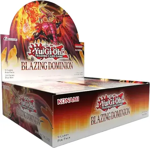 [KON19934] Yu-Gi-Oh! - Blazing Dominion Booster Box (24 packs)
