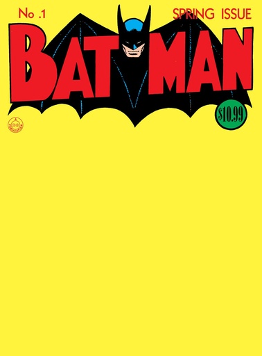 [JUL252549] Batman #1 (2025 Facsimile Edition Cover C Blank Variant)