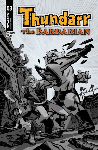 [JAN260977] Thundarr the Barbarian #3 (1:10 Michael Cho Line Art Variant)