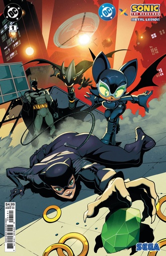 [MAR260414] DC x Sonic the Hedgehog: Metal Legion #1 of 5 (Cover B Adam Bryce Thomas Card Stock Variant)