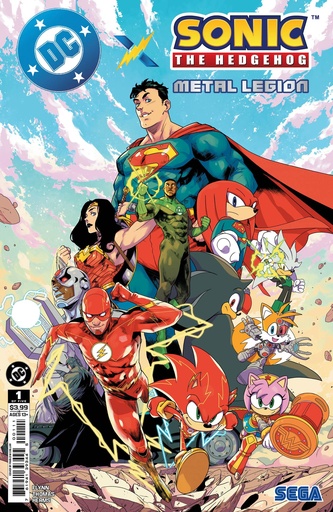 [MAR260413] DC x Sonic the Hedgehog: Metal Legion #1 of 5 (Cover A Pablo M Collar)