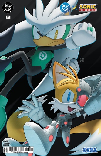 [JAN265147] DC x Sonic the Hedgehog #2 of 5 (2nd Printing Deegeemin Green Lantern & Cyborg Connecting Card Stock Variant)