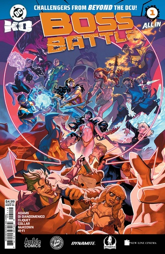 [JAN265144] DC K.O: Boss Battle #1 (2nd Printing Cover A Jamal Campbell)