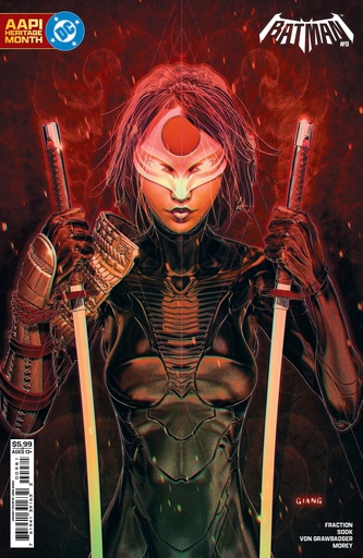 [MAR260390] Batman #9 (Cover G John Giang AAPI Heritage Month Card Stock Variant)