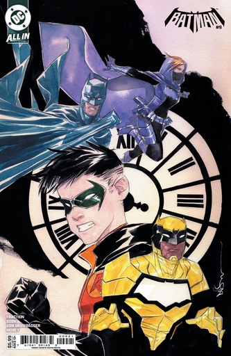[MAR260385] Batman #9 (Cover B Dustin Nguyen Card Stock Variant)