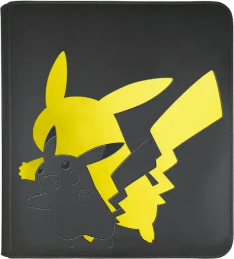 [UP15774] Ultra Pro - 12-Pocket Zippered PRO-Binder - Pokémon Elite Series: Pikachu