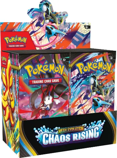 [POK10103-BX] Pokémon - Mega Evolution 4: Chaos Rising - Booster Box (36 packs)