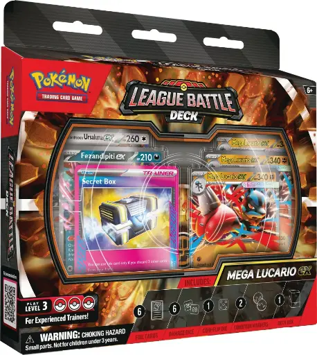 [POK10103-DECK] Pokémon - Mega Lucario ex League Battle Deck