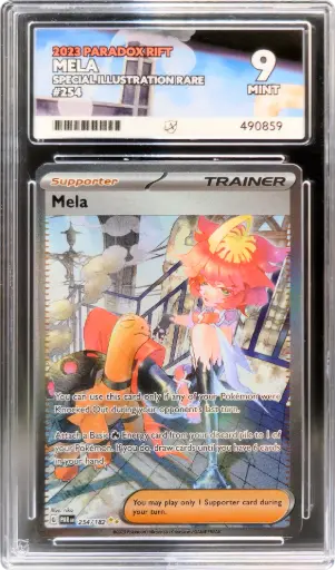 [ACE490859] ACE9 Mela 254/182 - Special Illustration Rare (2023 Pokémon - Scarlet & Violet 4: Paradox Rift #490859)