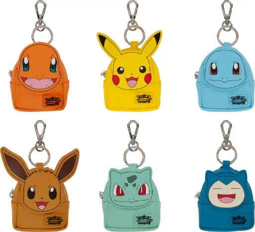 Loungefly - Pokémon Mini Backpack Keychain/Bag Charm