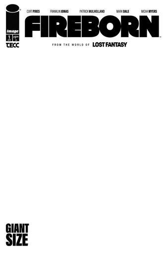 [FEB260687] Fireborn #1 (Cover E Blank Sketch Variant)