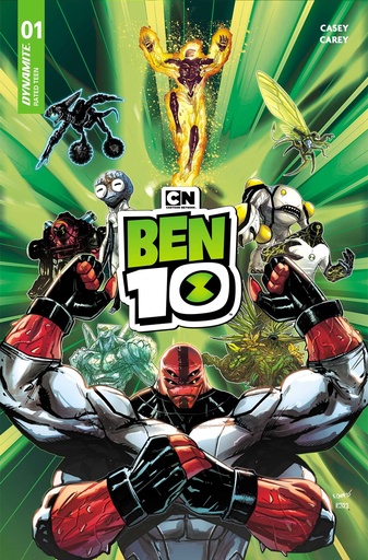 [FEB265063] Ben 10 #1 (Cover S Robert Carey Foil Variant)