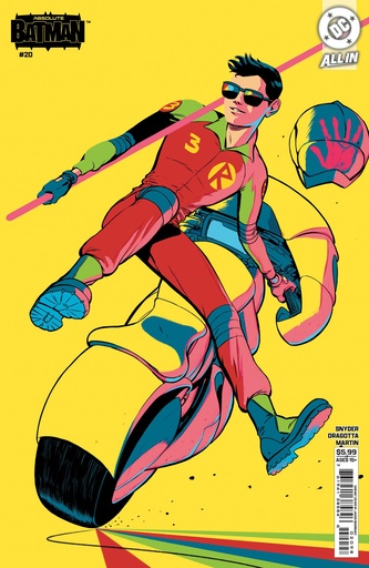 [FEB265097] Absolute Batman #20 (Cover G Javier Rodriguez Robins Tim Drake Card Stock Variant)