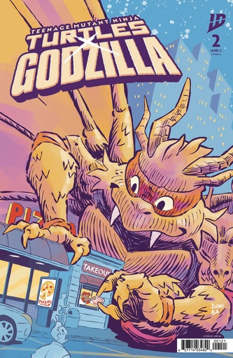 [OCT251327] Teenage Mutant Ninja Turtles x Godzilla #2 (Cover B Juni Ba)