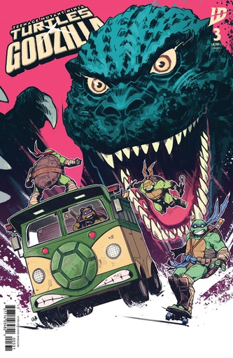 [NOV250848] Teenage Mutant Ninja Turtles x Godzilla #3 (Cover C Caspar Wijngaard)