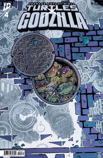 [DEC250917] Teenage Mutant Ninja Turtles x Godzilla #4 (Cover C Jorge Corona)