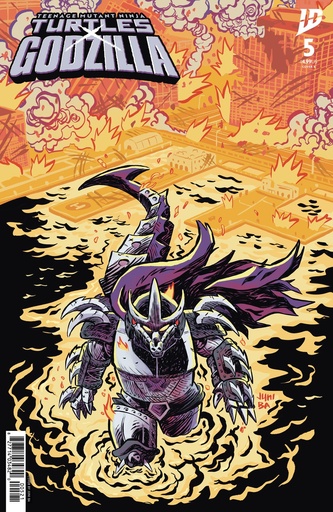 [JAN261092] Teenage Mutant Ninja Turtles x Godzilla #5 (Cover B Juni Ba)