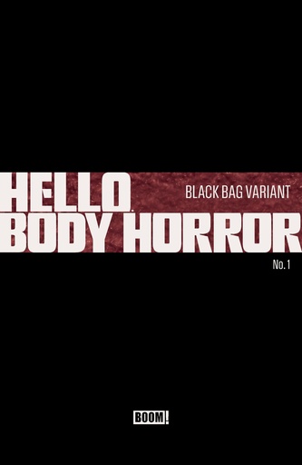 [FEB260929] Hello Body Horror #1 (Cover C Jonathan Wayshak Black Polybag Variant)