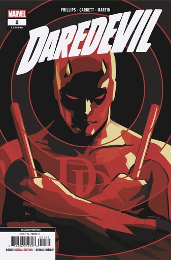 Daredevil #1 (2nd Printing Lee Garbett Variant)