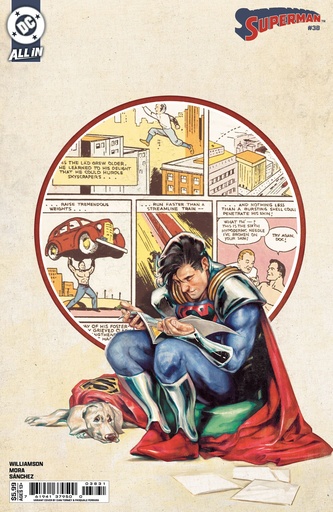 [MAR260499] Superman #38 (Cover C Cian Tormey Card Stock Variant)