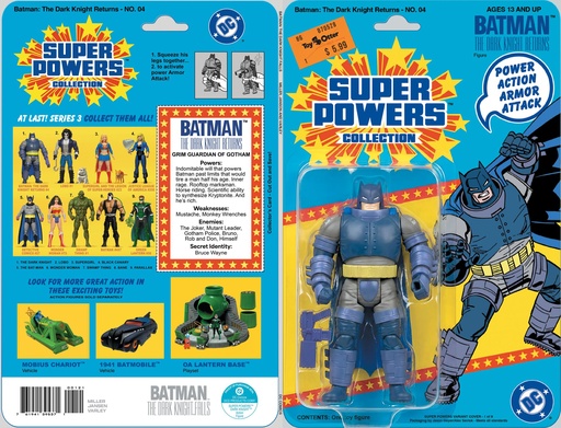 [MAR260399] Batman: The Dark Knight Returns #4 (Facsimile Edition Cover B Jason Geyer & Alex Saviuk Super Powers Action Figure Card Stock Variant)