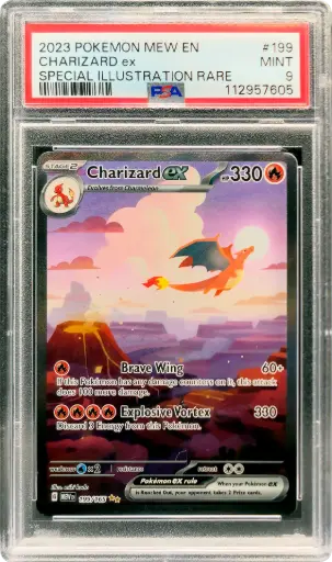 [PSA112957605] PSA9 Charizard ex 199/165 - Special Illustration Rare (2023 Pokémon - Sword & Shield: 151 #112957605)