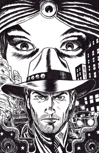 The Life and Death of Lucas Dreamwalker #1 (Cover E Francesco Francavilla Unlimited Virgin Variant)