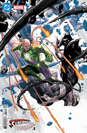 [FEB265199] DC/Marvel: Superman/Spider-Man #1 (2nd Printing Cover C Yasmine Putri Lex Luthor & Venom Variant)
