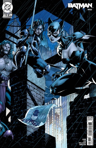 [JUN252987] Batman #163 (Cover H Jim Lee & Scott Williams Hush Right Connecting Card Stock Variant)