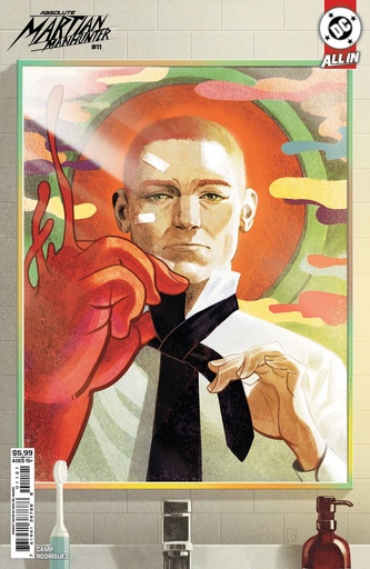[FEB260440] Absolute Martian Manhunter #11 of 12 (Cover B Mike Del Mundo Card Stock Variant)