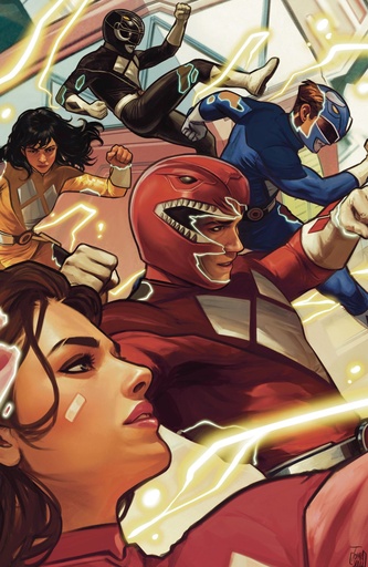 [FEB265013] Mighty Morphin Power Rangers #1 (1:25 Francesco Tomaselli Virgin Variant)