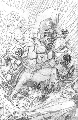 [FEB265018] Mighty Morphin Power Rangers #1 (Cover M Jim Cheung Unlimited Virgin Variant)