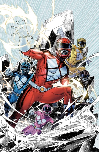 [FEB265010] Mighty Morphin Power Rangers #1 (Cover E Jim Cheung Virgin Foil Variant)