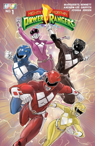 Mighty Morphin Power Rangers #1 (Cover B Andrew Lee Griffith)