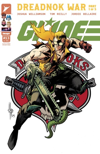 GI Joe #13 (2nd Printing Cover A Jason Howard Buzzard Variant)