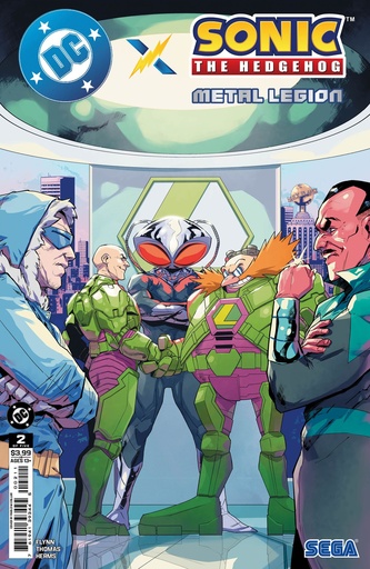 DC x Sonic the Hedgehog: Metal Legion #2 of 5 (Cover A Pablo M Collar)