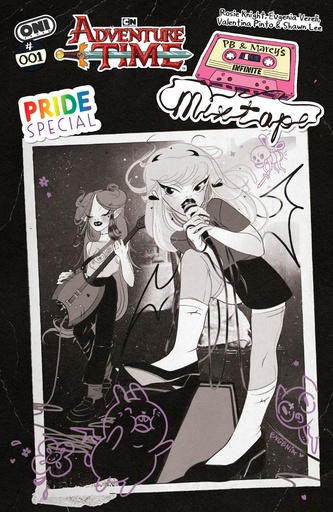 Adventure Time Pride Special: PB & Marcy's Infinite Mixtape #1 (Cover A Evgenia Vereli)