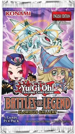 [KONBLGG-PK] Yu-Gi-Oh! - Battles of Legend: Glorious Gallery Booster Pack