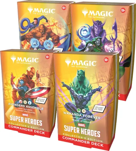 Magic: The Gathering - Marvel Super Heroes - Collector Commander Deck