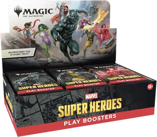 [WTCD5356] Magic: The Gathering - Marvel Super Heroes - Play Booster Box (30 packs)