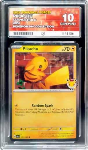 [ACE1148136] ACE10 Pikachu #051 - Cosmos Holo (2026 Pokémon Day Collection #1148136)