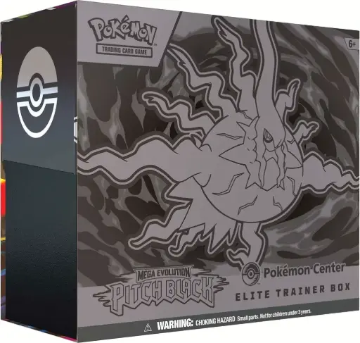[CCJUL2601] Pokémon - Mega Evolution 5: Pitch Black - Pokémon Center Elite Trainer Box