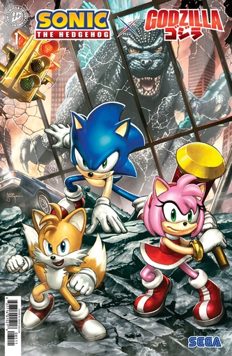 [MAY261051] Sonic the Hedgehog x Godzilla #1 (Cover E Mico Suayan)